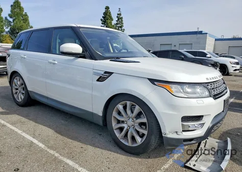 2016 Land Rover Range Rover Sport Hse z USA, uszkodzony, nr VIN SALWR2PF2GA654923
